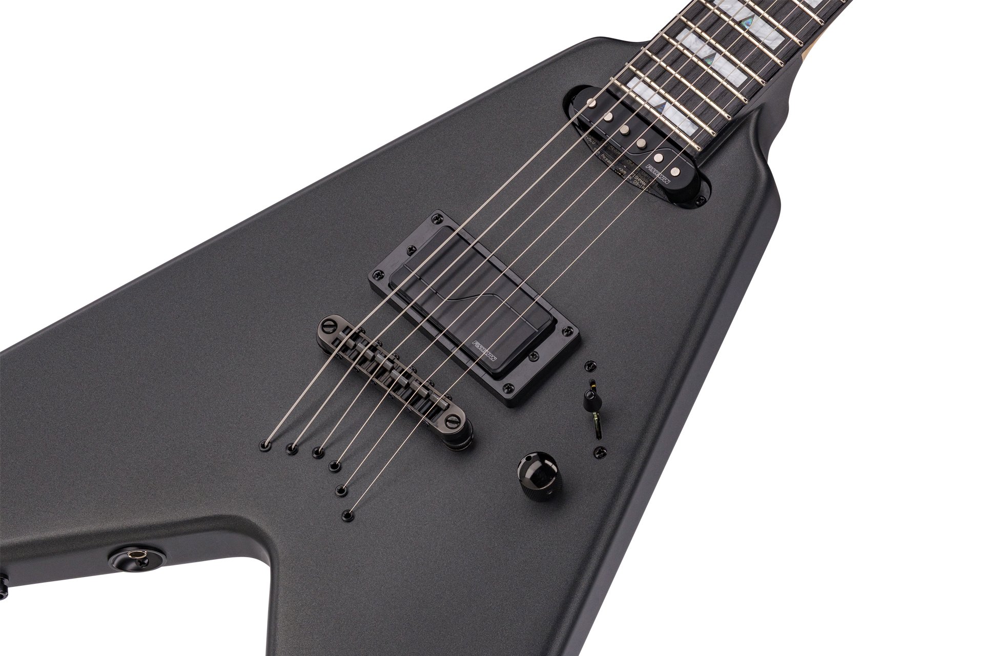 Artist Line Breaker WH-1 - Solid Charcoal Metallic Satin E-Gitarre